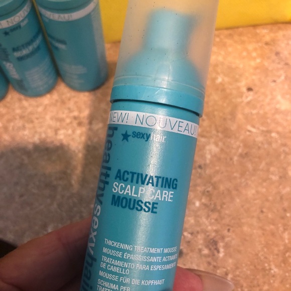 -4-SEXY HAIR ACTIVATING SCALP CARE MOUSSE 1.7 oz. New. PRICED TO SELL. - Picture 3 of 3